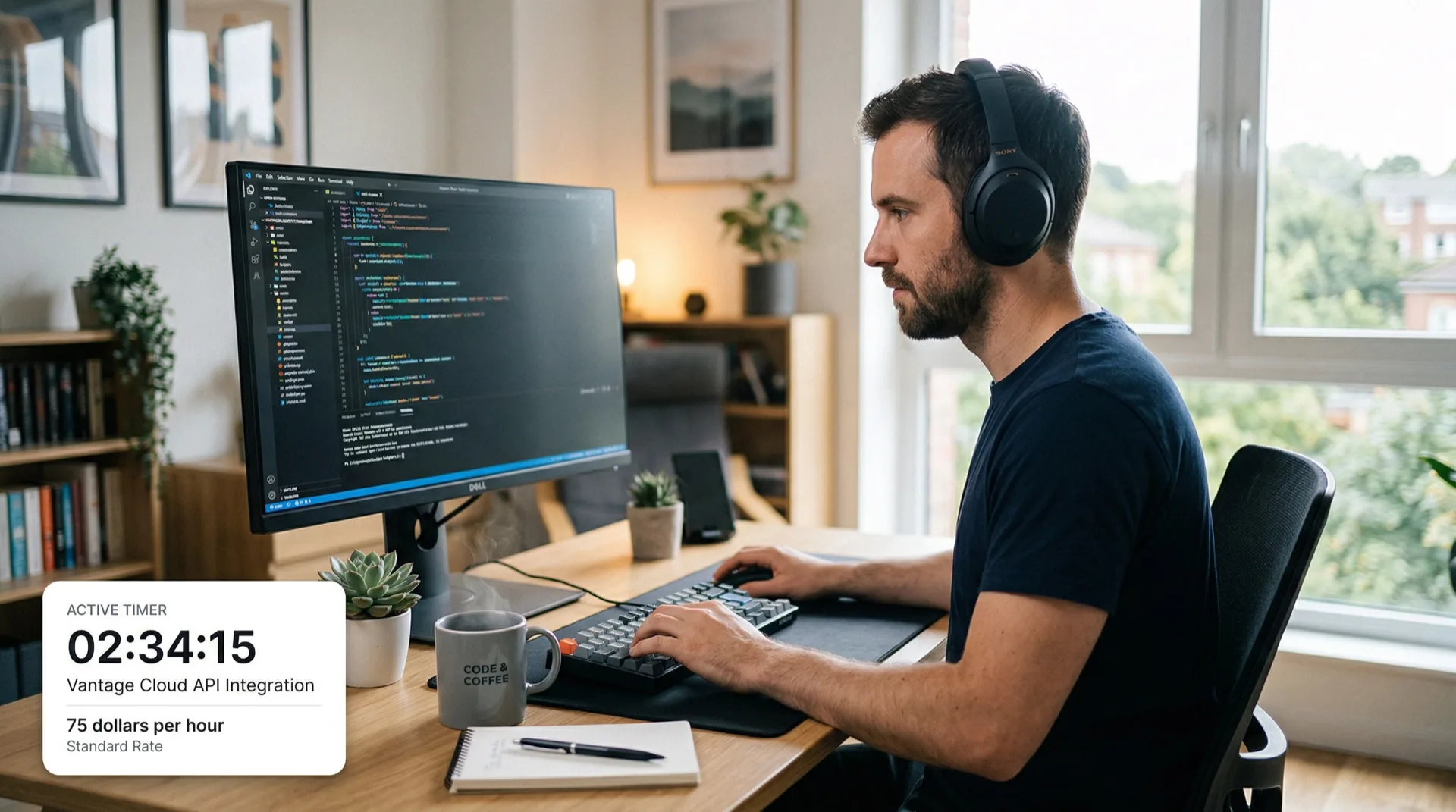 Track time without thinking about it.